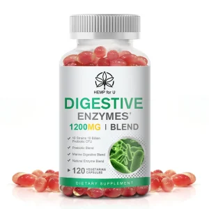 Digestive Enzymes+Prebiotic & Probiotic Supplement for Digestive Health Bloating Relief Daily Enzymes for Gut and Digestion