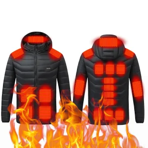 Heated Jacket TODWARM 21 Areas Winter Men's Women's Motorcycle Jacket