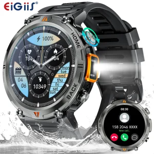 EIGIIS KE3 New Bluetooth Call smartwatch for men