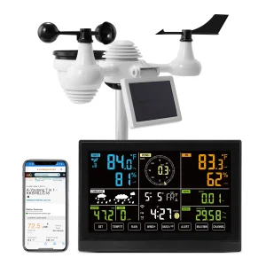 7-in-1 Wi-Fi Weather Station 7.5 in Color Display